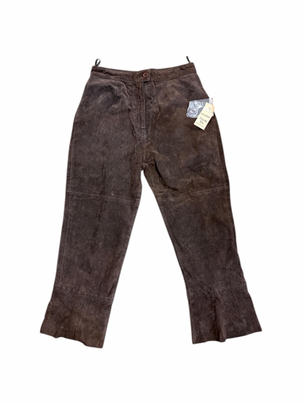 Vintage Wilson Women's Dark Brown Suede Pants
